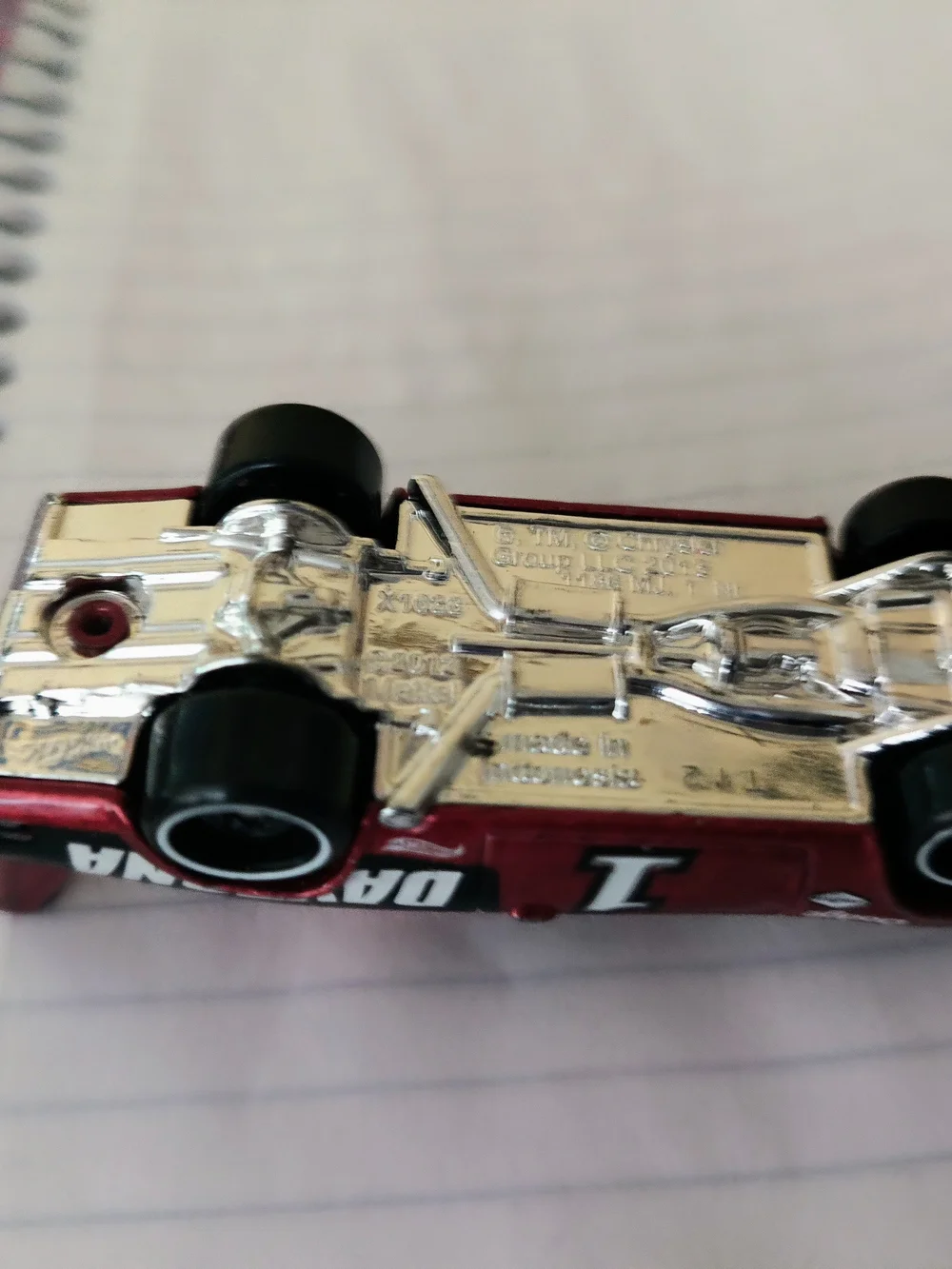Hot Wheels Dodge Daytona 1/64 Scale Dated 2012